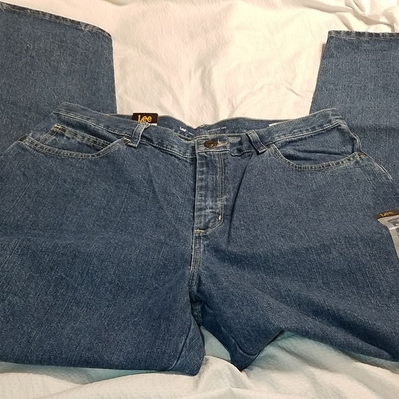 NWT LEE AREO relaxed fit 100% cotton size 14. 36x30 - Picture 4 of 11